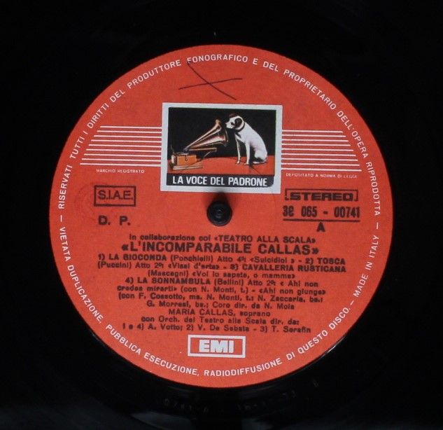 La Voce Del Padrone 3C065-00741 - Maria Callas - L'Incomparabile - Image 5