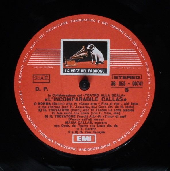 La Voce Del Padrone 3C065-00741 - Maria Callas - L'Incomparabile - Image 6