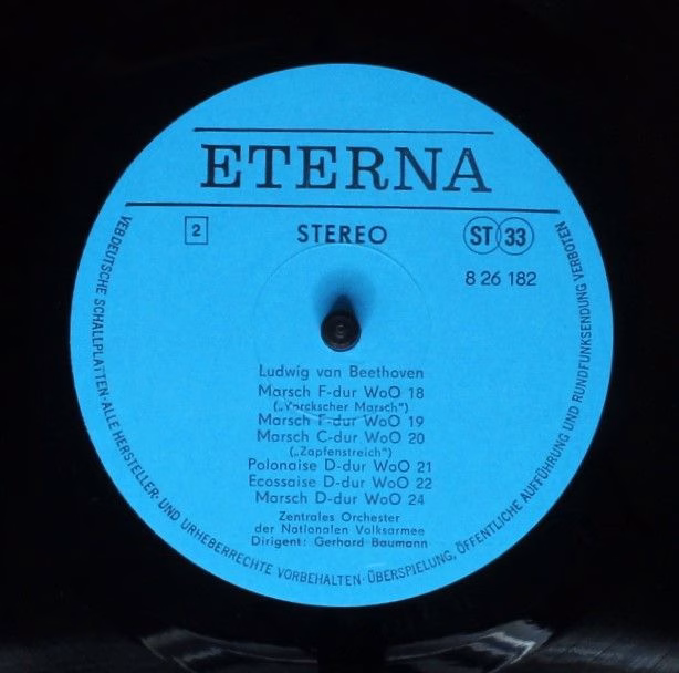 Eterna 8 26 182 - Ludwig van Beethoven, Gewandhausorchester Leip - Image 4
