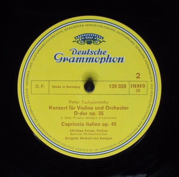 Deutsche Grammophon 139 028 SLPM - Pyotr Ilyich Tchaikovsky, Chr - Image 4
