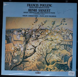 Ophélia (2) OP 7103 - Francis Poulenc, Henri Sauguet - Sonate Po