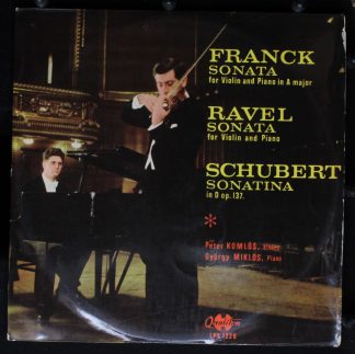 Qualiton LPX 1226 - Péter Komlós, György Miklós, César Franck, M