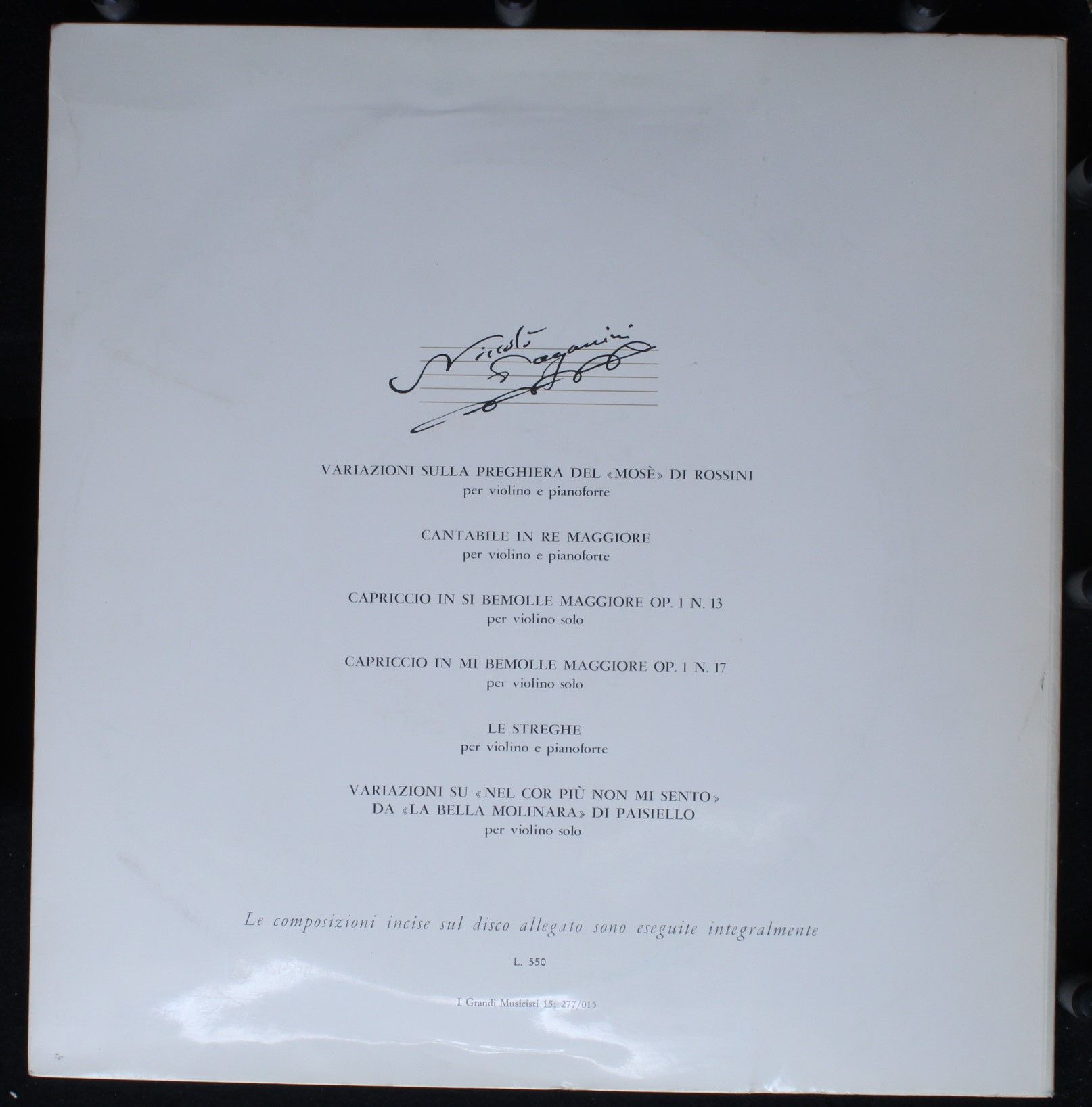 Fratelli Fabbri Editori iGM-015 - Niccolò Paganini - Niccolò Pag - Image 3