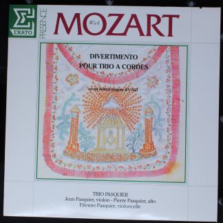 Erato EPR15541 - Wolfgang Amadeus Mozart, Trio Pasquier - Divert