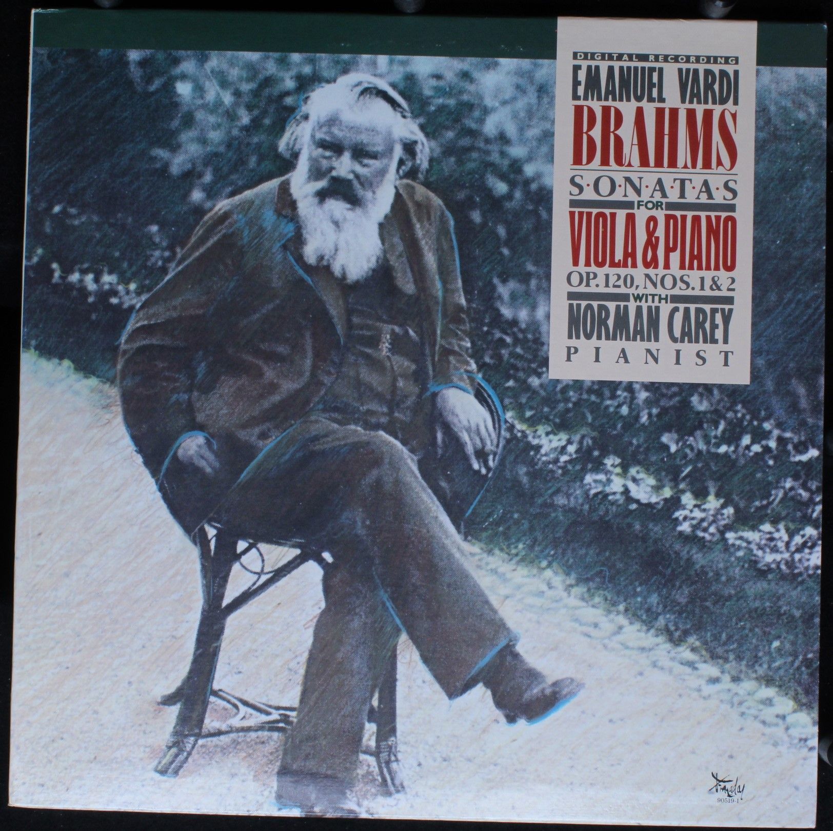 Finnadar Records 90519-1 - Emanuel Vardi, Norman Carey - Brahms
