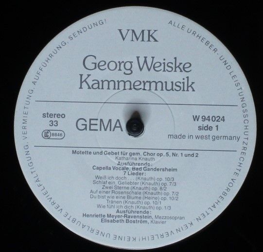 VMK W 94024 - Georg Weiske - Kammermusik - Image 5