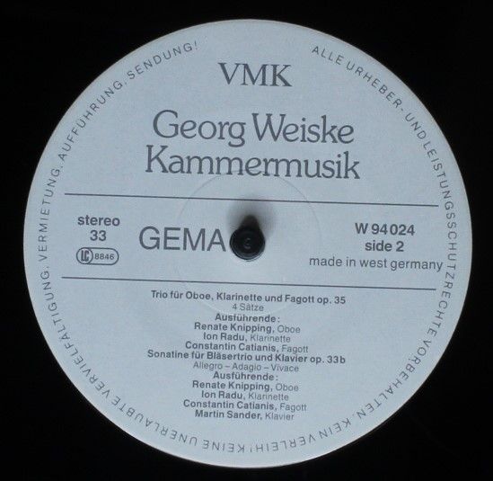 VMK W 94024 - Georg Weiske - Kammermusik - Image 6