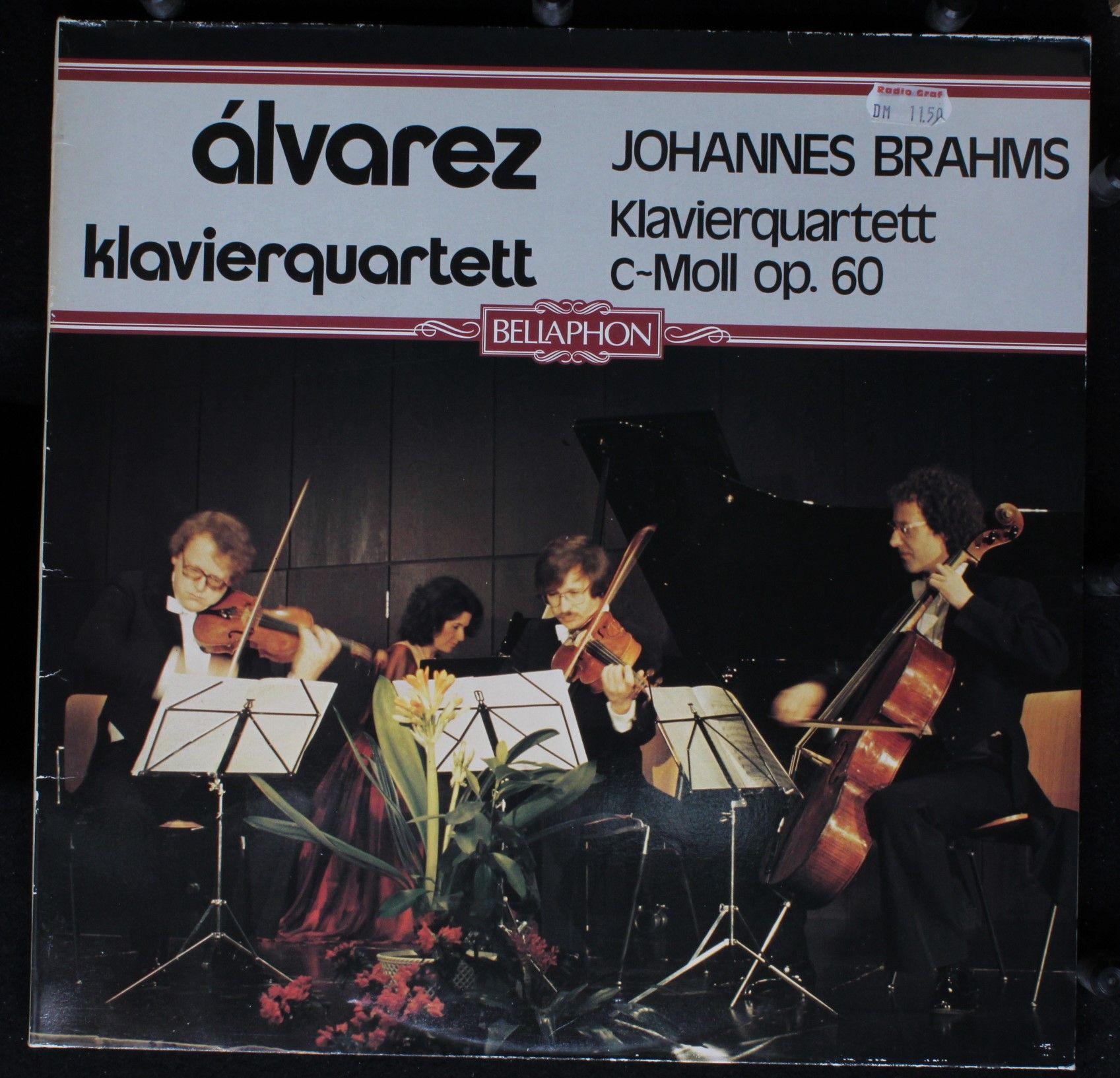 Bellaphon 68 01 003 - Álvarez Klavierquartett, Johannes Brahms -