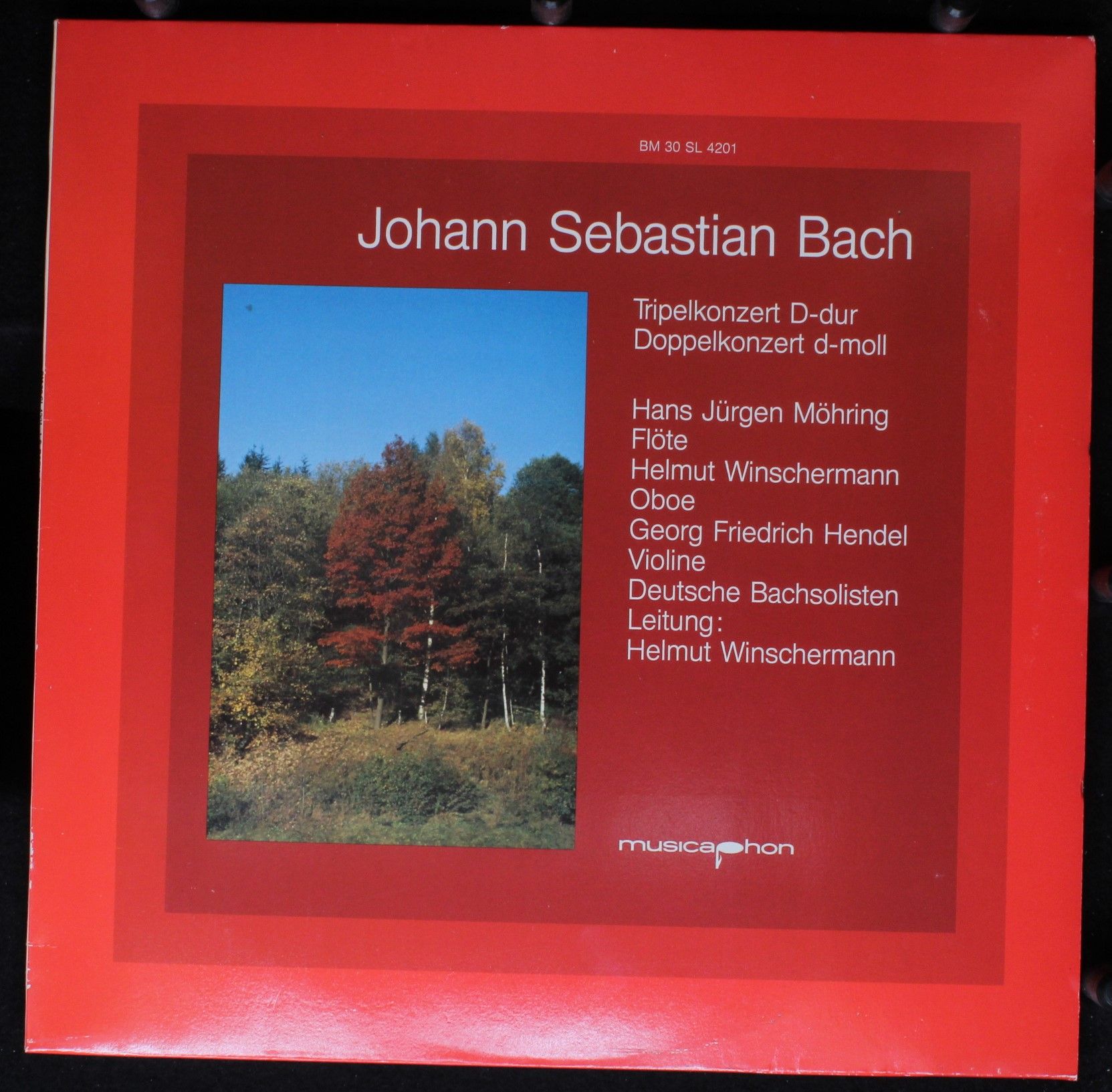 Musicaphon BM 30 SL 4201 - Johann Sebastian Bach, Hans-Jürgen Mö