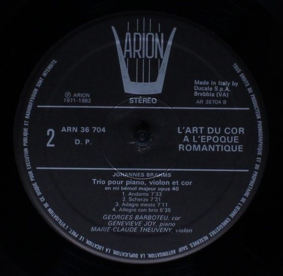 ARION ARN 36704 - Ludwig van Beethoven, Robert Schumann, Johanne - Image 6