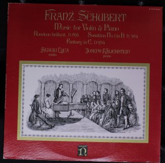 Nonesuch Records H-71370 - Franz Schubert, Sergiu Luca, Joseph K