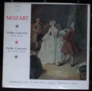 VOX (6) PL 10110 - Wolfgang Amadeus Mozart, Reinhold Barchet, Pr