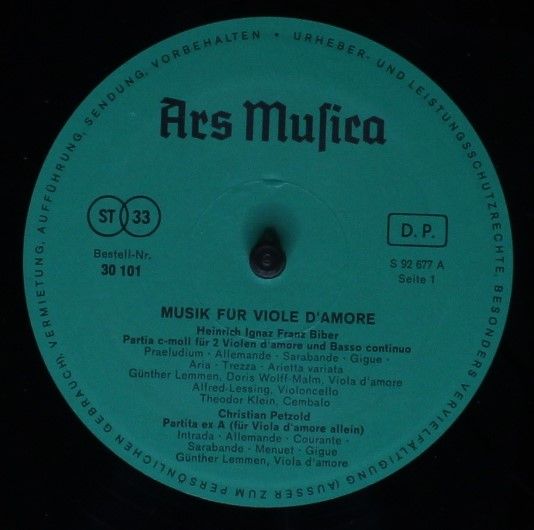 Orbis 30 101 - Heinrich Ignaz Franz Biber, Christian Petzold, Ca - Image 5