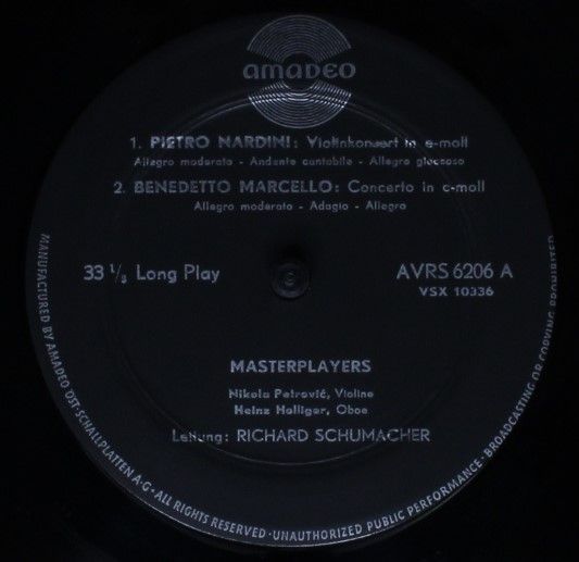 Amadeo AVRS 6206 - Nikola Petrovic (4), Heinz Holliger, Richard - Image 3