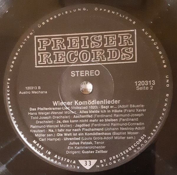 Preiser Records 120 311 - Various - Musik Im Biedermeier - Image 7
