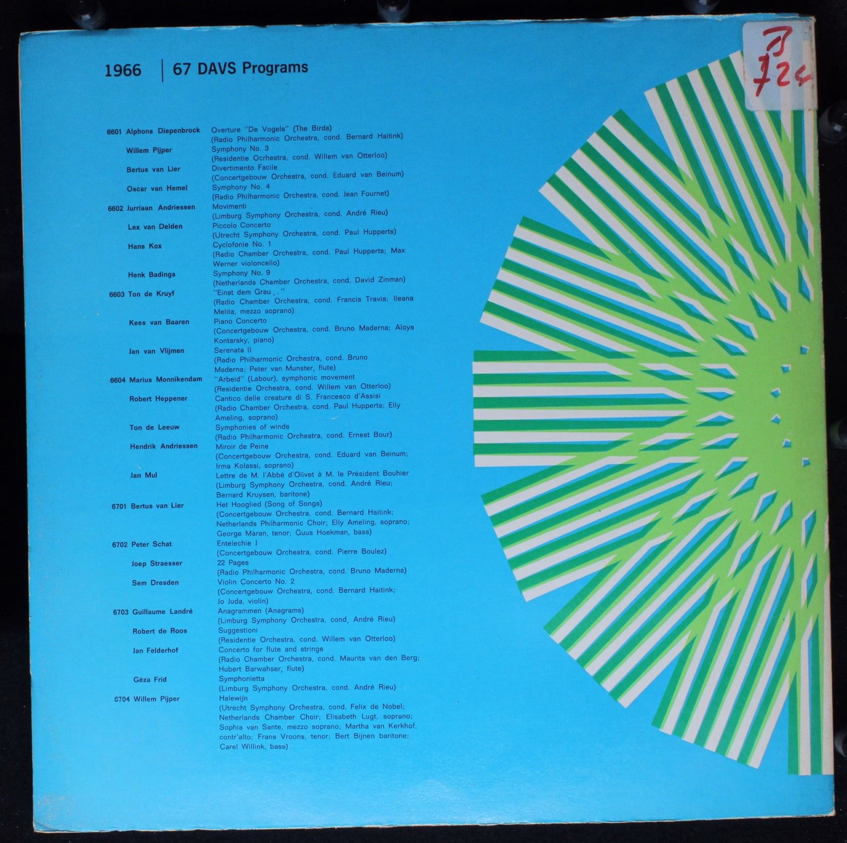 Donemus DAVS 6802 - Antonio Mahaut, Johan Nicolaas Lentz, Willem - Image 4