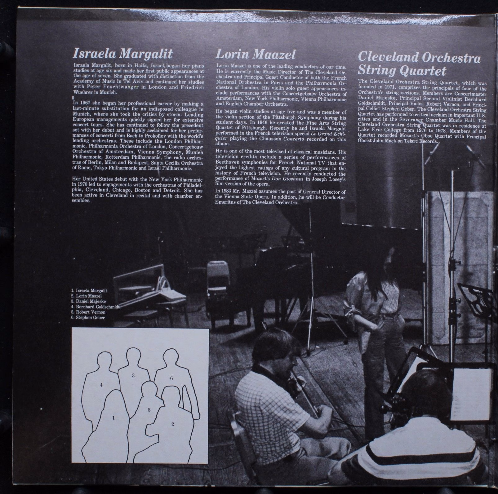 Telarc DG-10046 - Ernest Chausson, Israela Margalit, Lorin Maaze - Image 2