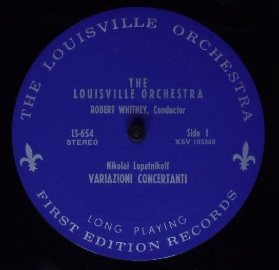 First Edition Records LS-654 - The Louisville Orchestra - Variaz - Image 4