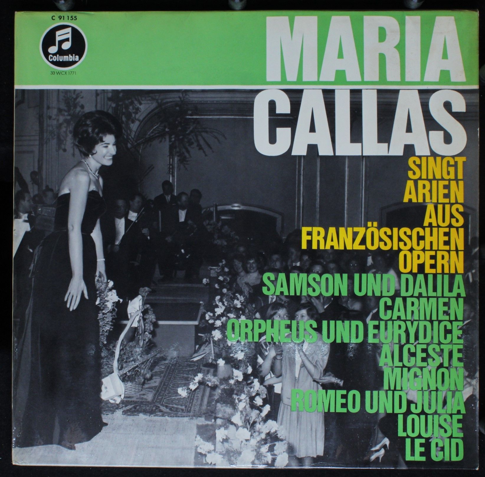 Columbia C 91 155 - Maria Callas - Maria Callas Singt Arien Aus