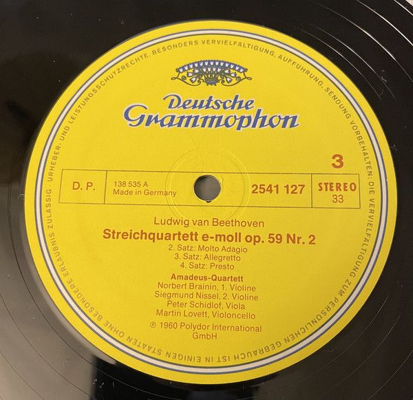 Deutsche Grammophon 2733 005 - Amadeus-Quartett - Ludwig Van Bee - Image 7