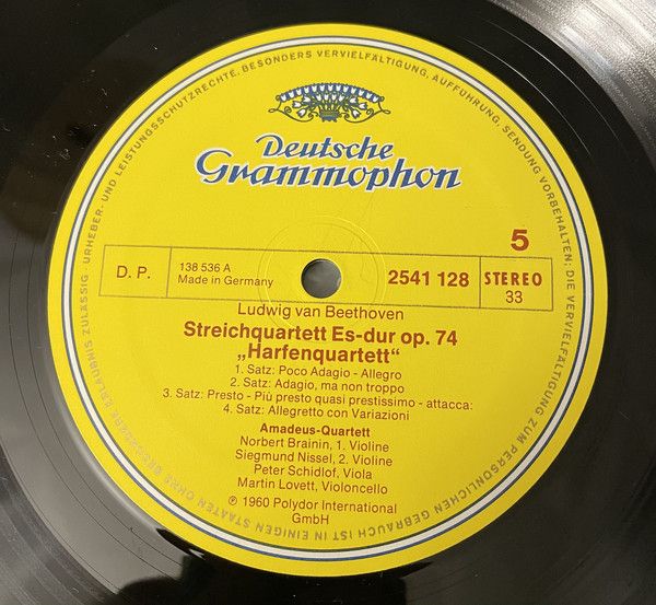 Deutsche Grammophon 2733 005 - Amadeus-Quartett - Ludwig Van Bee - Image 9