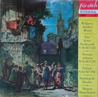 Eterna 8 25 222 - Wolfgang Amadeus Mozart, Staatskapelle Dresden