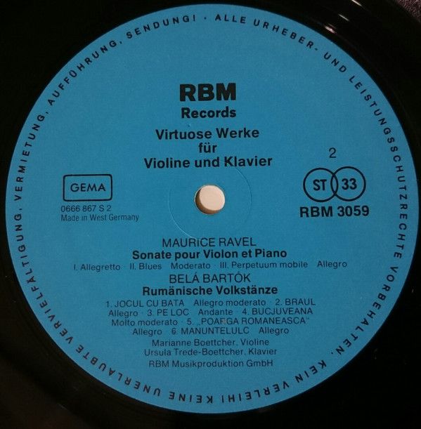 RBM Records RBM 3059 - Marianne Boettcher, Ursula Trede-Boettche - Image 4