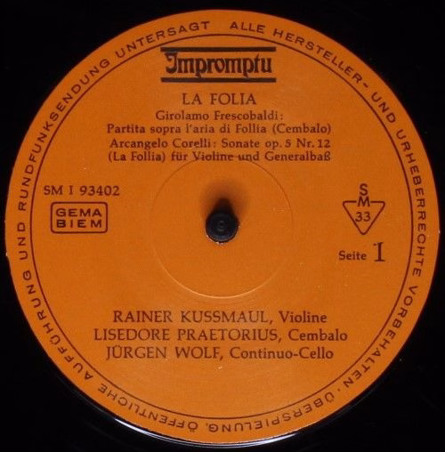 Impromptu SC 93402 - Rainer Kussmaul, Jürgen Wolf, Lisedore Prae - Image 3