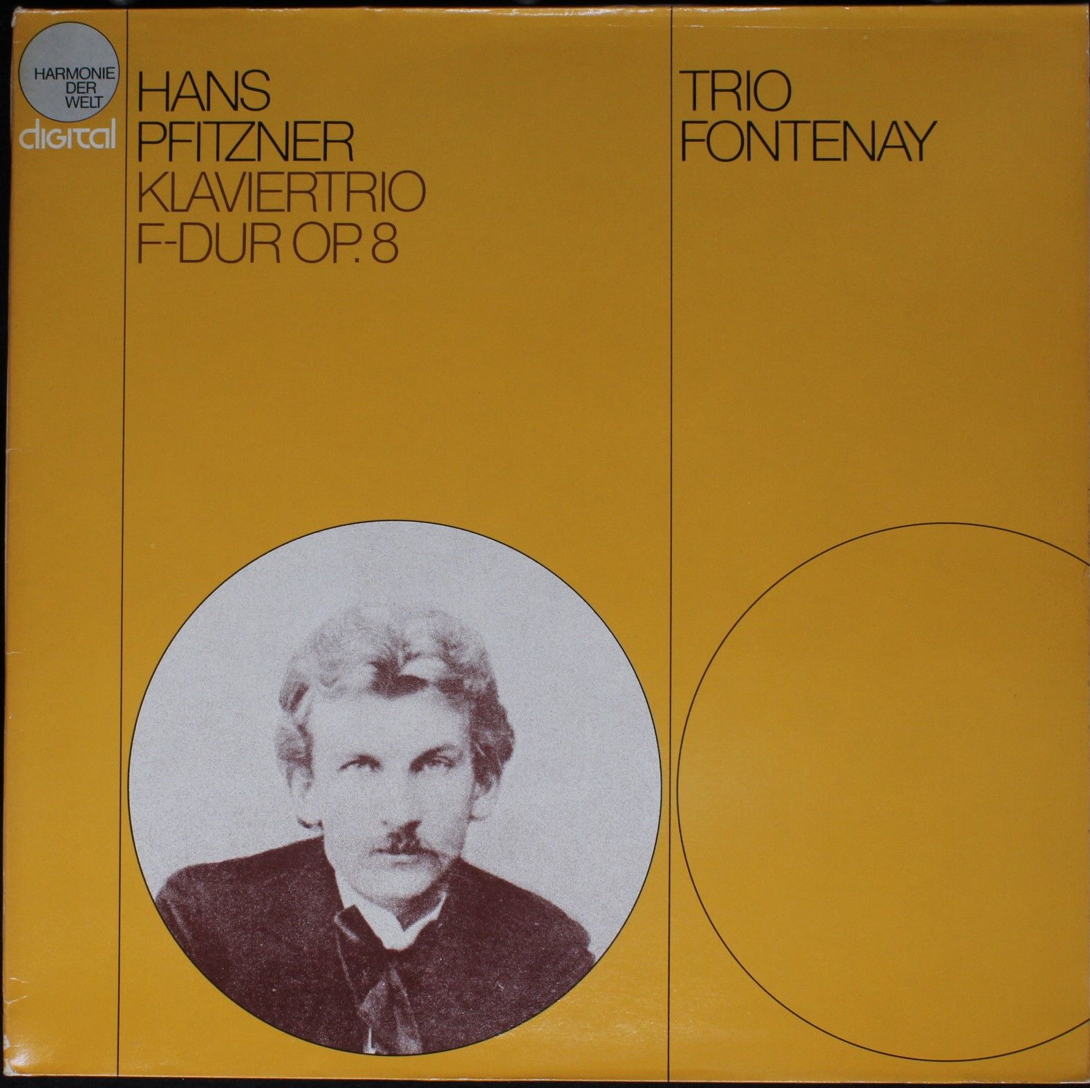 Harmonie Der Welt HMW 606 D - Hans Pfitzner, Trio Fontenay - Kla