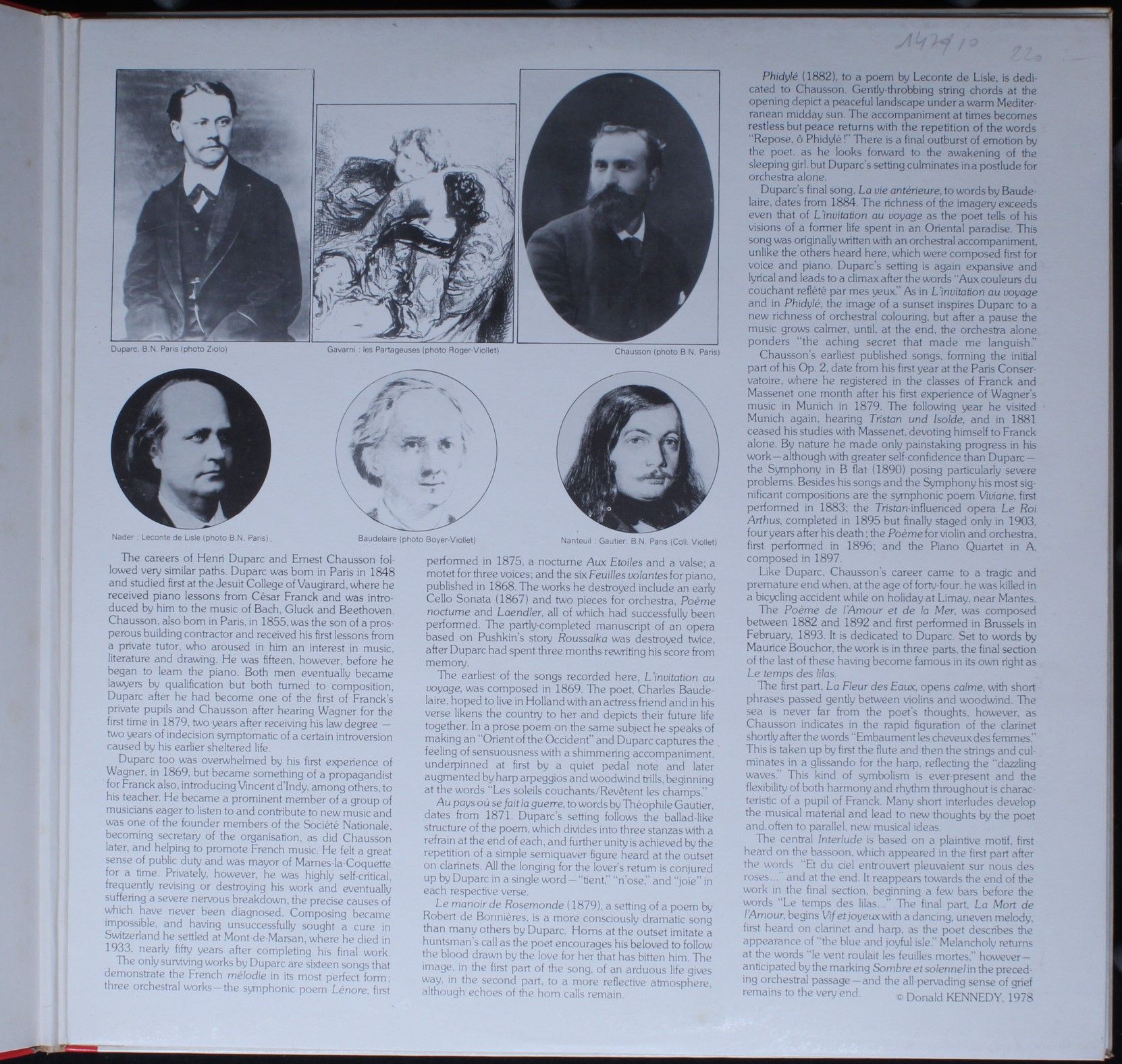 La Voix De Son Maître 2 C 069-02963 - Janet Baker, André Previn - Image 5