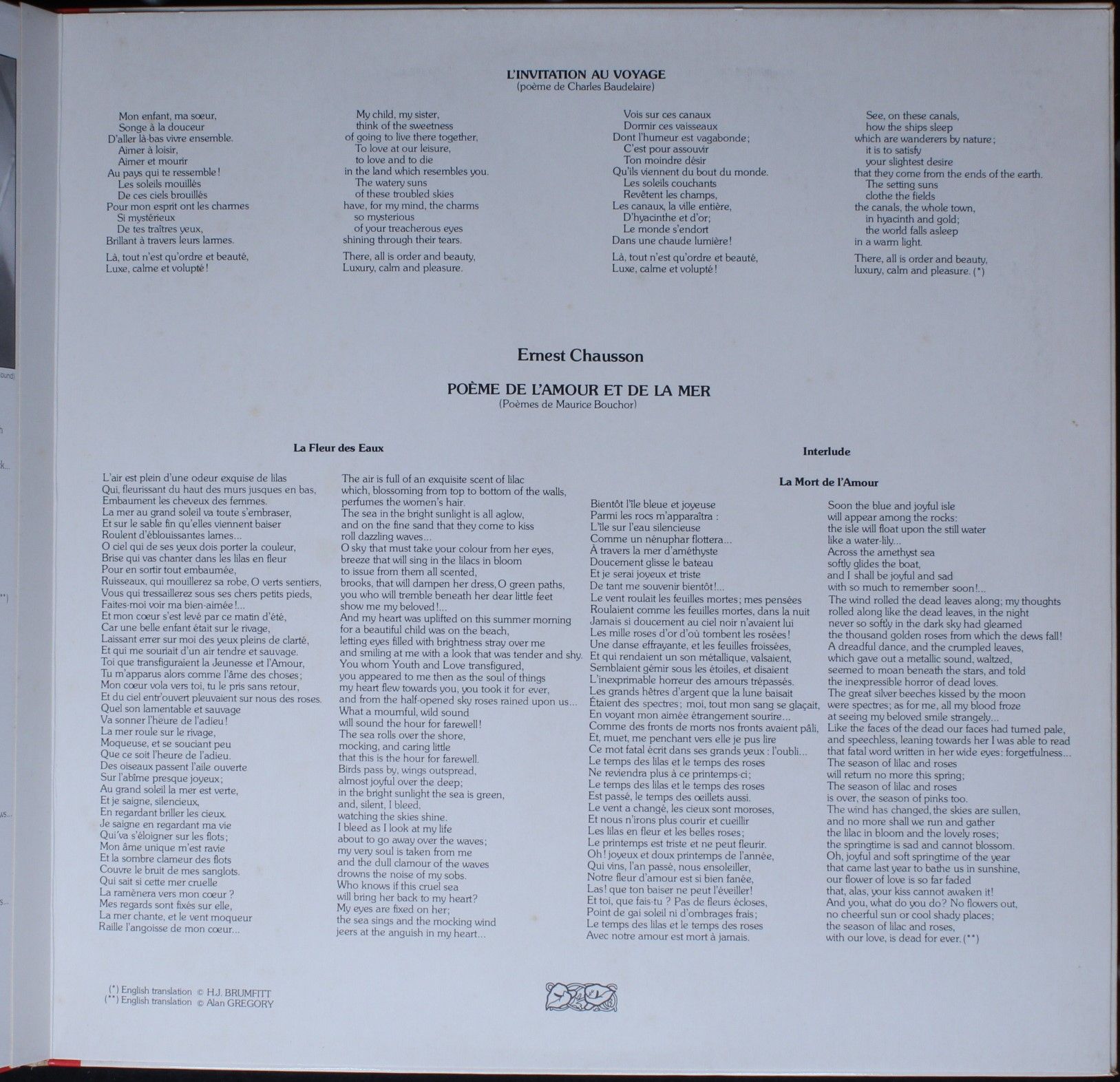 La Voix De Son Maître 2 C 069-02963 - Janet Baker, André Previn - Image 6