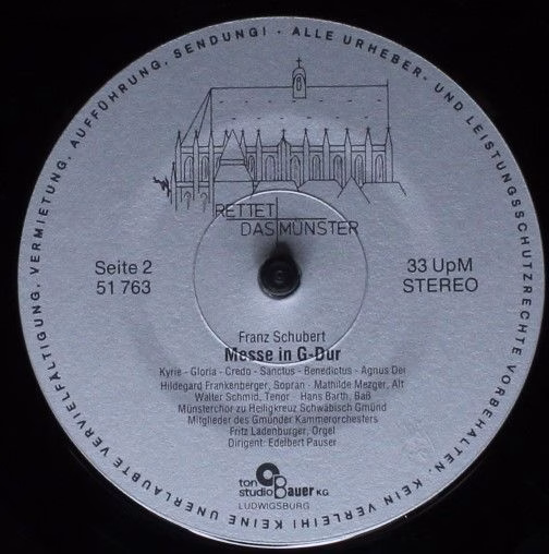 Erhaltet Das Münster 51 762 - Wolfgang Amadeus Mozart, Franz Sch - Image 4