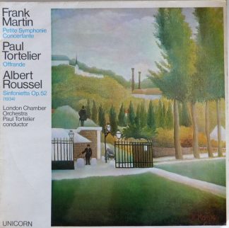 Unicorn Records (3) UNS 233 - Frank Martin (3), Paul Tortelier,