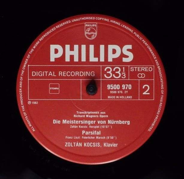 Philips 9500 970 - Zoltán Kocsis - Plays Wagner - Image 4