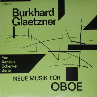 Eterna 8 27 906 - Burkhard Glaetzner, Isang Yun, Iannis Xenakis,