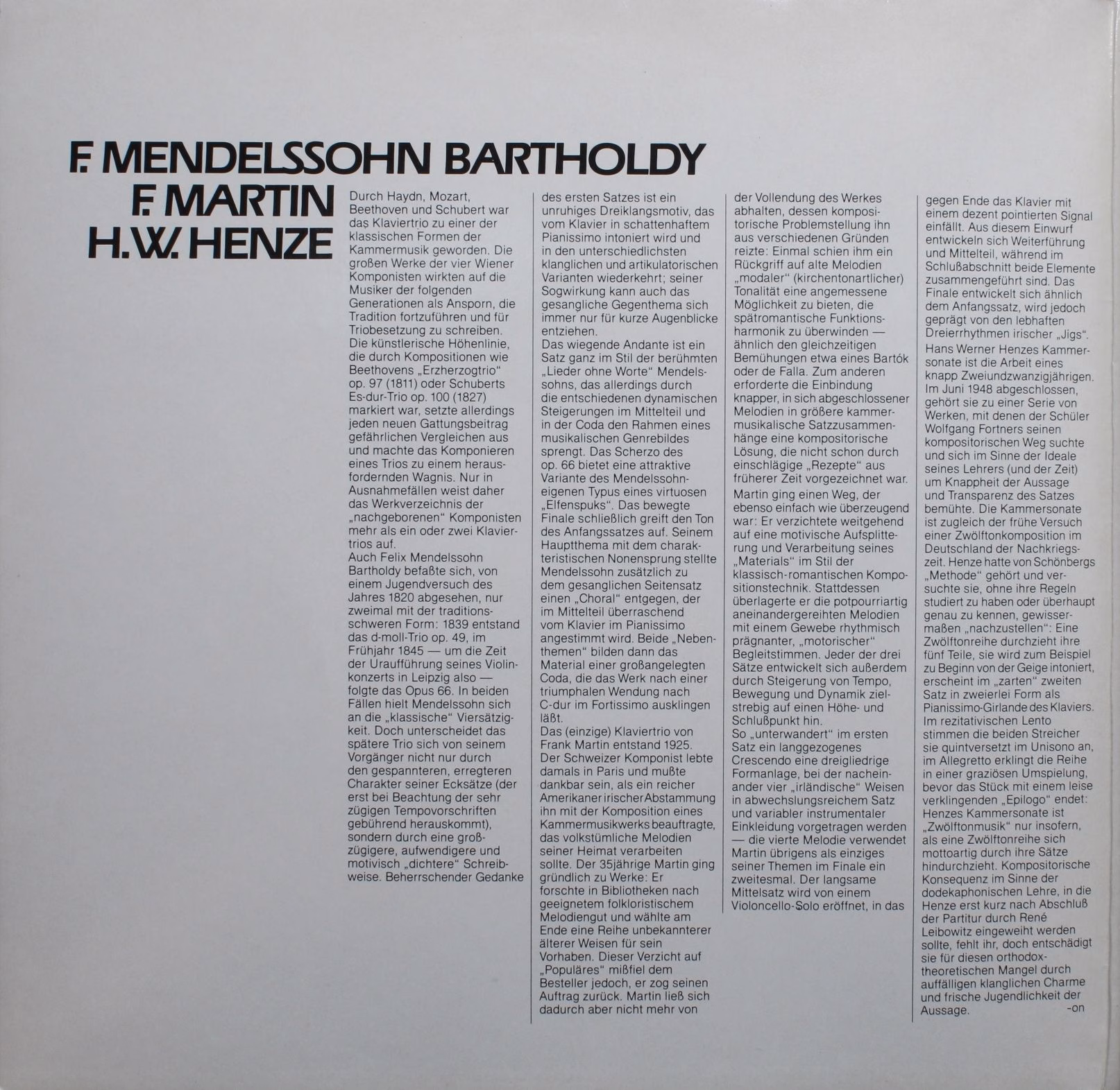 deutsche harmonia mundi Digital HM 669 D - Hans Werner Henze, Fr - Image 3