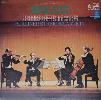 Eurodisc QQ-7168-K - Wolfgang Amadeus Mozart, Suske-Quartett - S