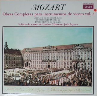 DECCA SXL 6051 - Wolfgang Amadeus Mozart, London Wind Soloists,
