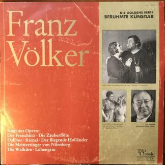 Top Classic TC―9043 - Franz Völker - Singt Aus Opern