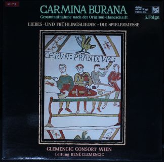 FSM FSM 53 314 - Clemencic Consort, René Clemencic - Carmina Bur