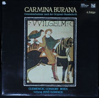 FSM FSM 53 315 - Clemencic Consort, René Clemencic - Carmina Bur