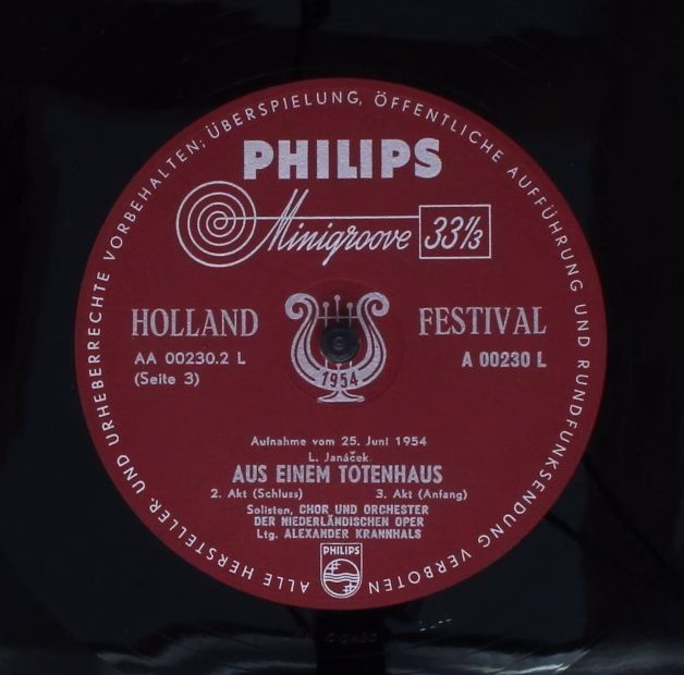 Philips A 00229 L - Leoš Janáček, Orchestra Of The Netherlands O - Image 9