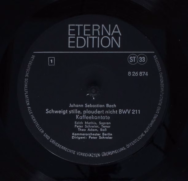 Eterna 8 26 874 - Johann Sebastian Bach, Edith Mathis, Peter Sch - Image 3