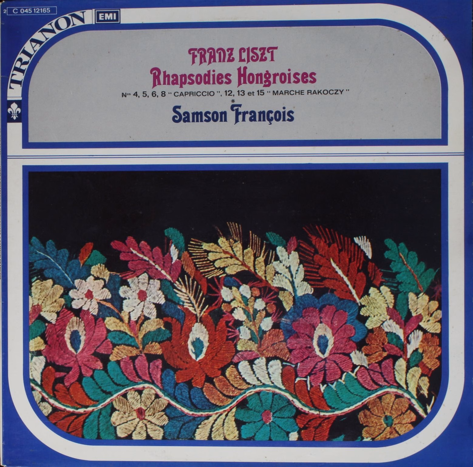 Trianon 2C 045-12165 - Franz Liszt, Samson François - Liszt ∙ Rh