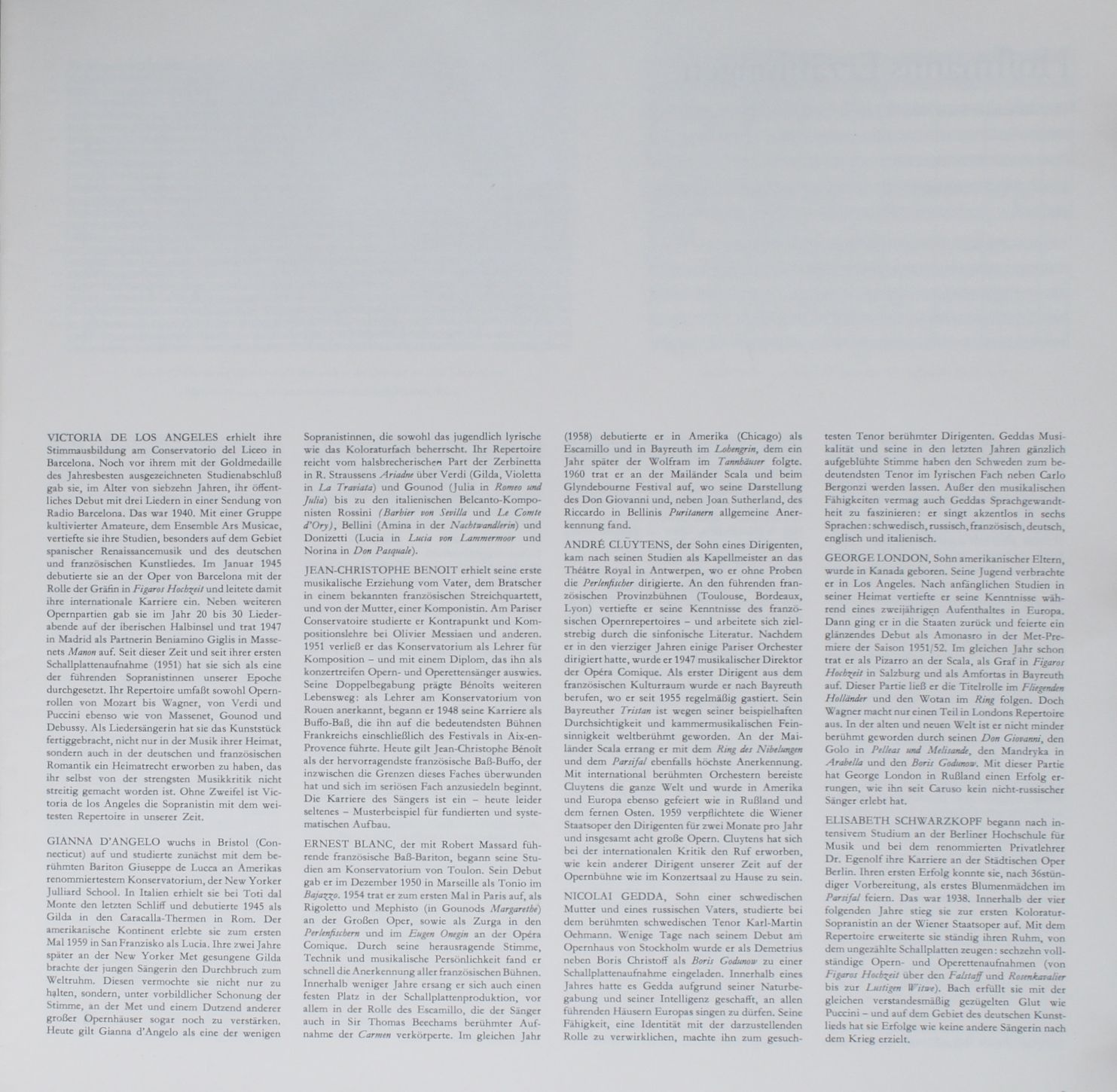 EMI Electrola 1 C 165-00 045/7 - Jacques Offenbach, Les Chœurs R - Image 5