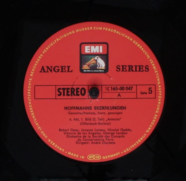 EMI Electrola 1 C 165-00 045/7 - Jacques Offenbach, Les Chœurs R - Image 13