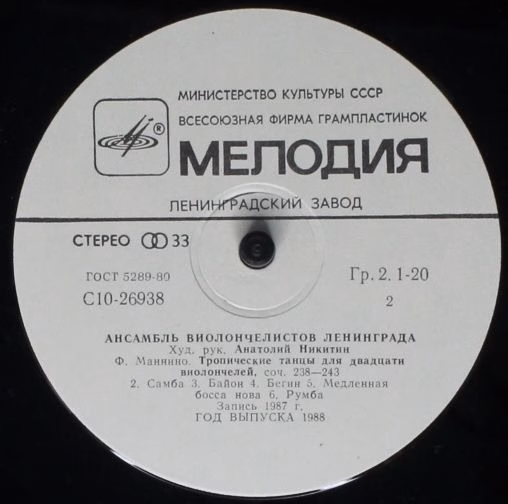 С10 26937 006 - Исаак Шварц, Komitas, Важа Азарашвили, Maurice - Image 4