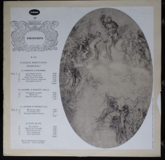 Le Club Français Du Disque 312 - Claudio Monteverdi, Il Nuovo Ma