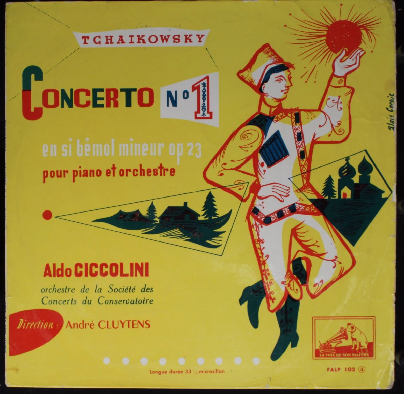 La Voix De Son Maître FALP 102 - Pyotr Ilyich Tchaikovsky, Aldo