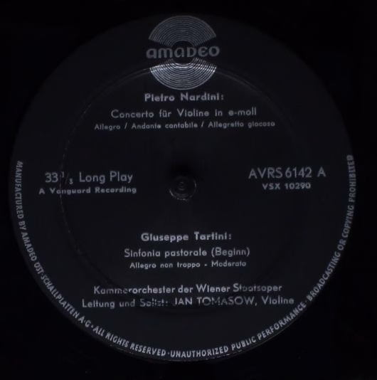 Amadeo AVRS 6142 - Chamber Orchestra of the Vienna State Opera, - Image 3